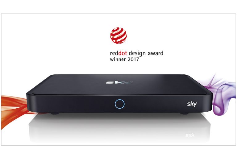 Referenzprojekt Red Dot Award für den Sky+ Pro